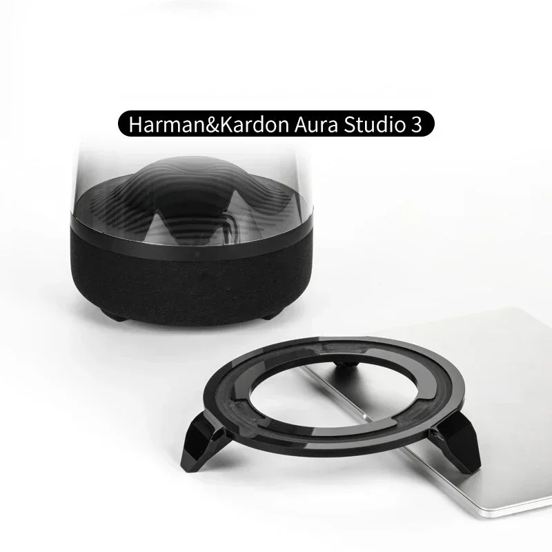 Home Cinema Rack - حامل مكبر صوت أكريليك محمول ،