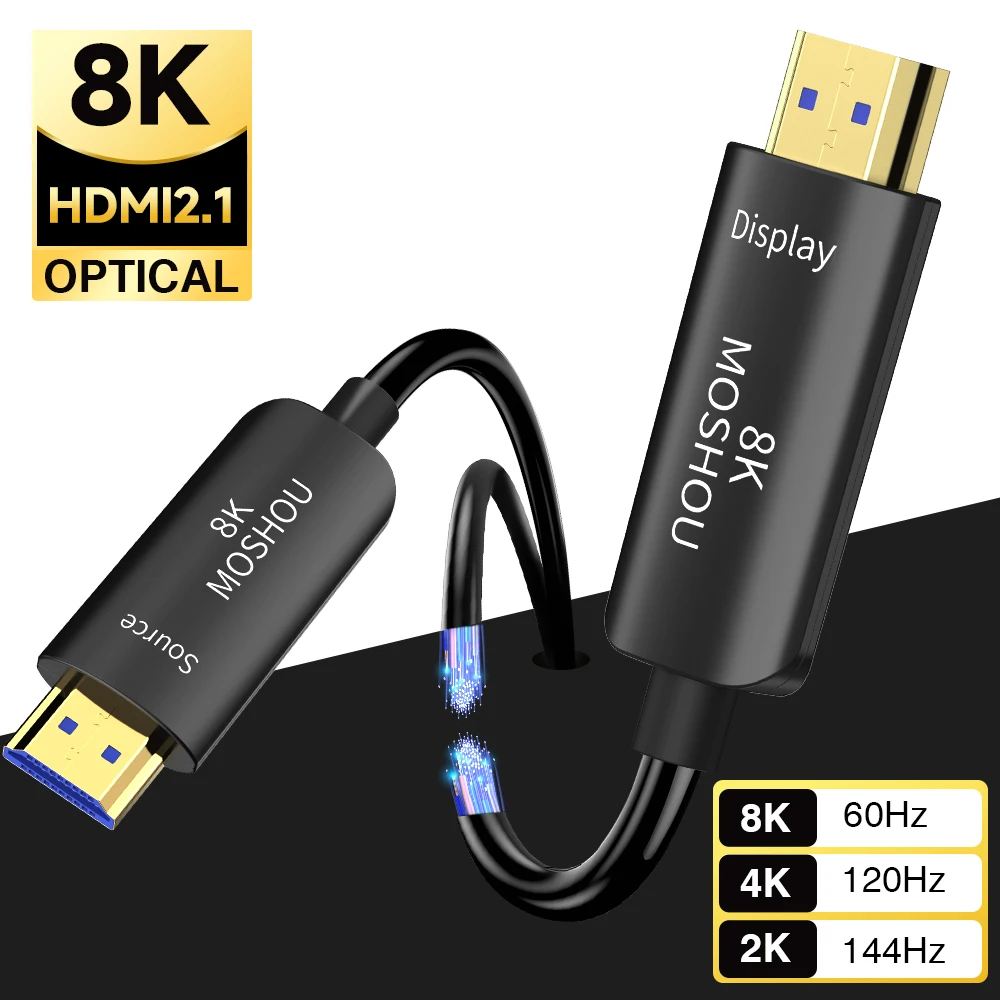 Hdmi Arc Cable - موشو 8K الألياف البصرية هدمي 2.1