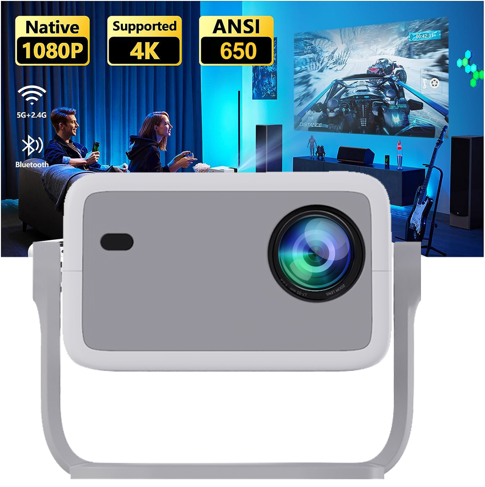 Home Cinema Complet - جهاز عرض WZATCO WL018 عالي الدقة