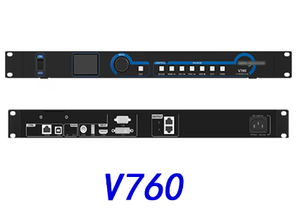 Home Cinema Video Processor - وحدة تحكم معالج الفيديو بشاشة عرض