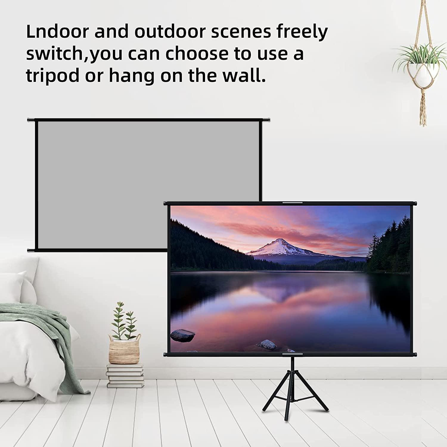 شاشة عرض VEIDADZ مع حامل معدني - مراجعة Home Cinema Rack وسعره
