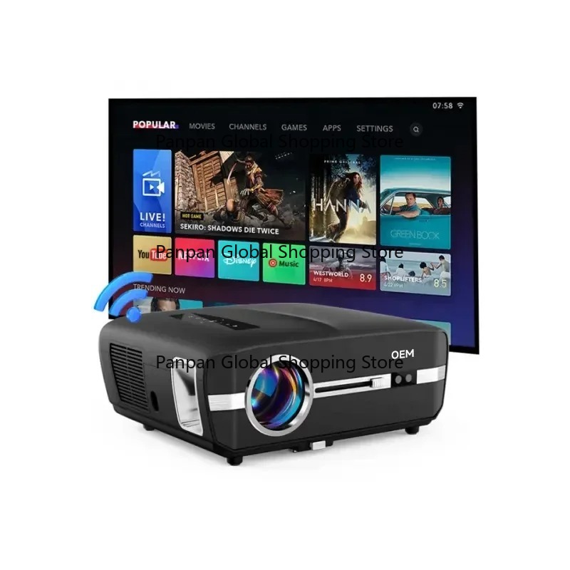 جهاز عرض فيديو محمول صغير بتقن - مراجعة Home Cinema Night وسعره