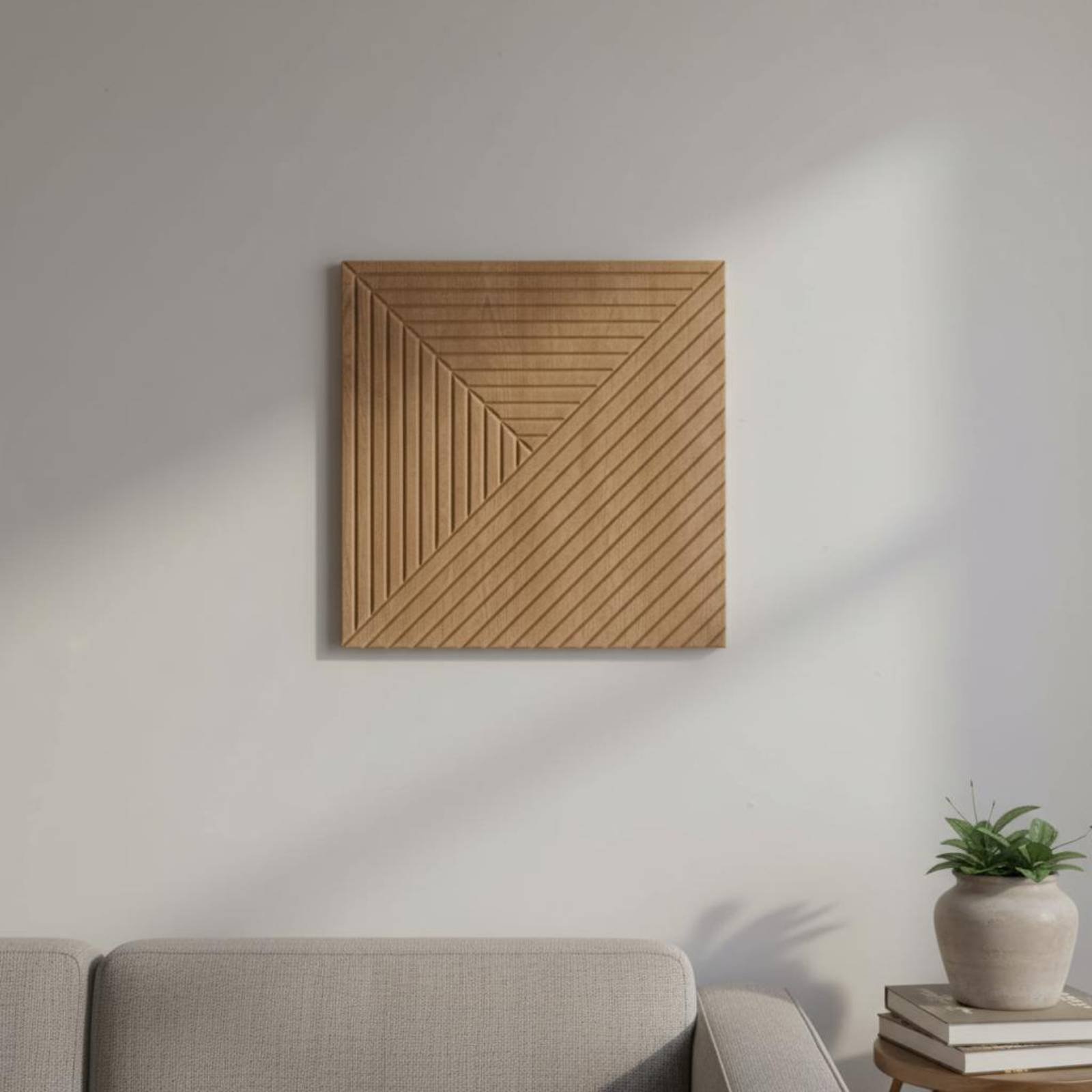 لوحة عازلة للصوت بتصميم خشبي ت - مراجعة Acoustic Foam Panel وسعره