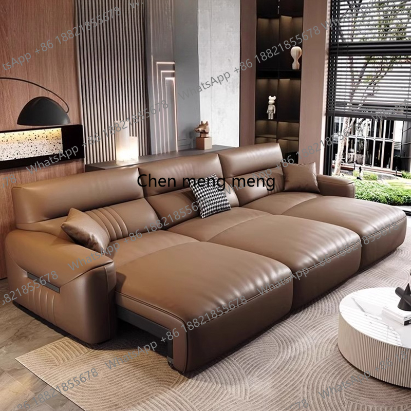 أريكة غرفة المعيشة من الجلد ال - مراجعة Home Cinema Room Design وسعره