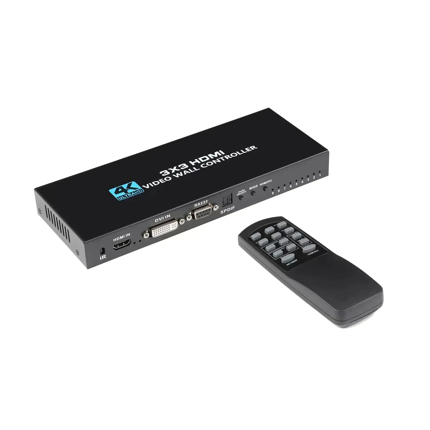 4K 3x3 وحدة تحكم جدار الفيديو  - مراجعة Home Cinema Video Processor وسعره