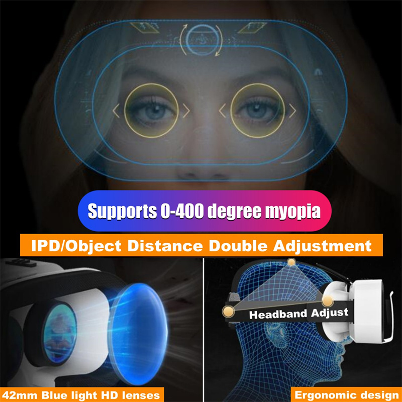 G05 نظارات الواقع الافتراضي ال - مراجعة Home Cinema Glasses وسعره