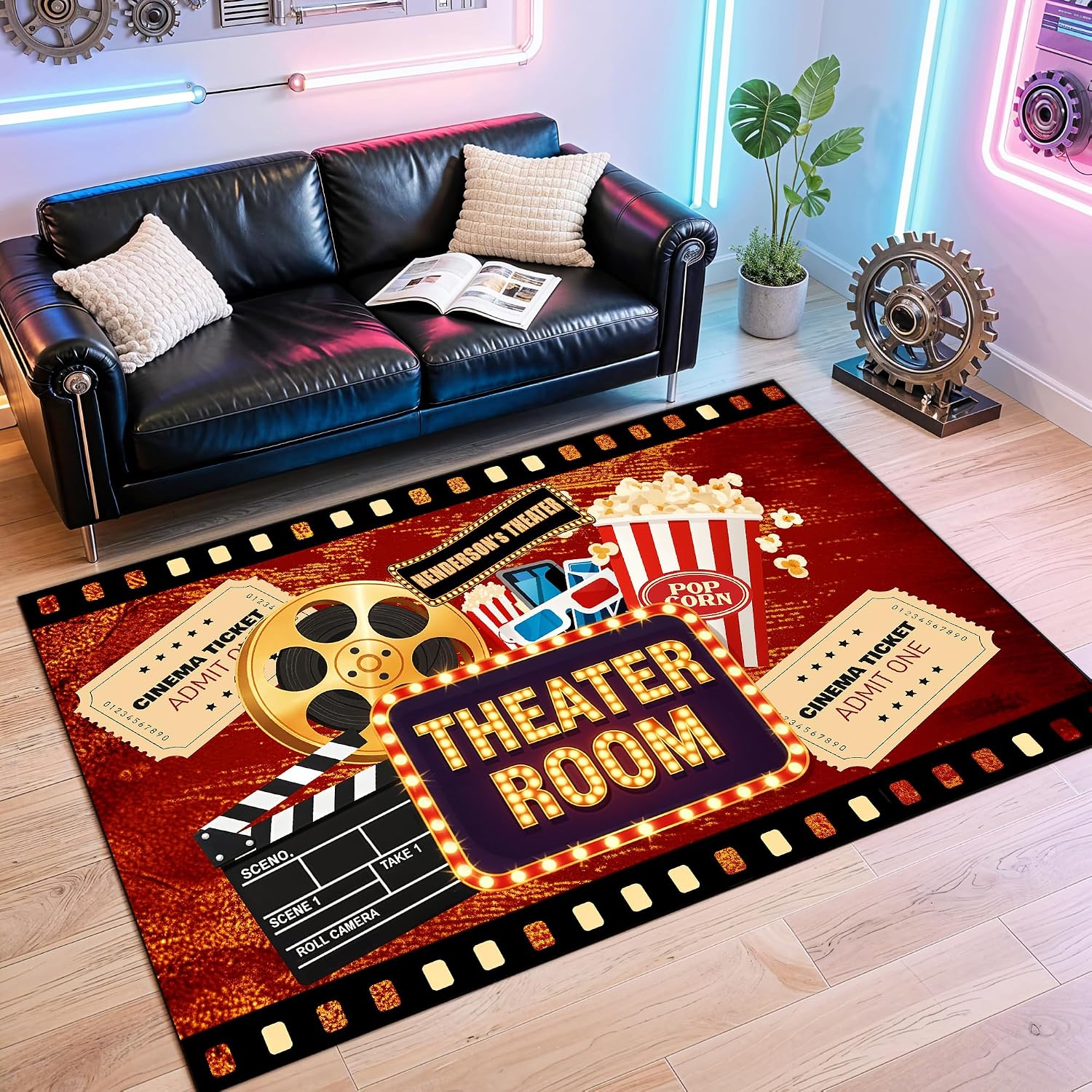 سجادة سينما منقوشة بالاسم، بسا - مراجعة Home Cinema Experience وسعره