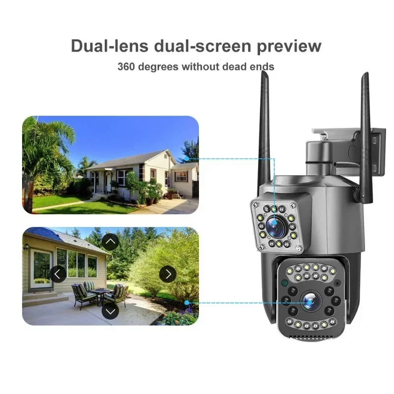 8MP واي فاي كاميرا IP 4K PTZ ع - مراجعة Home Cinema Outdoor وسعره