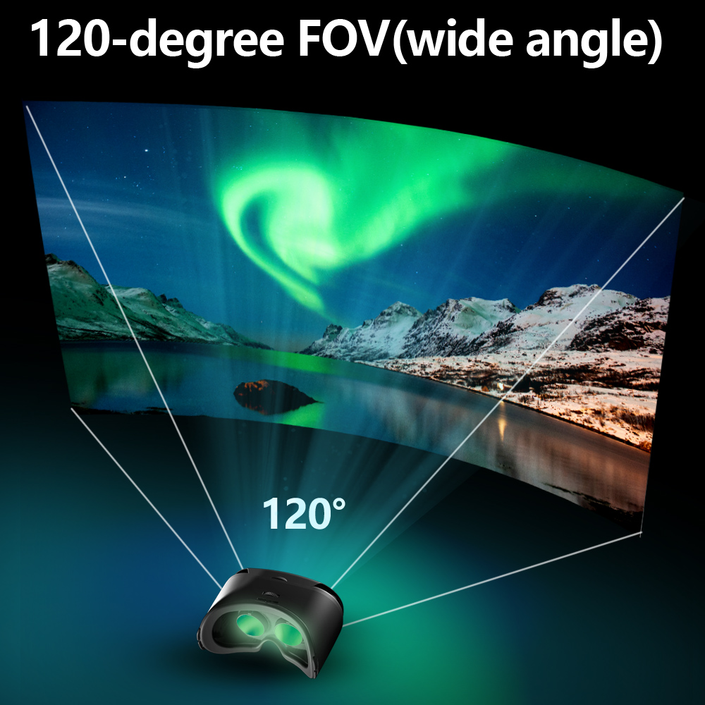 نظارات الواقع الافتراضي ثلاثية - مراجعة Home Cinema Glasses وسعره
