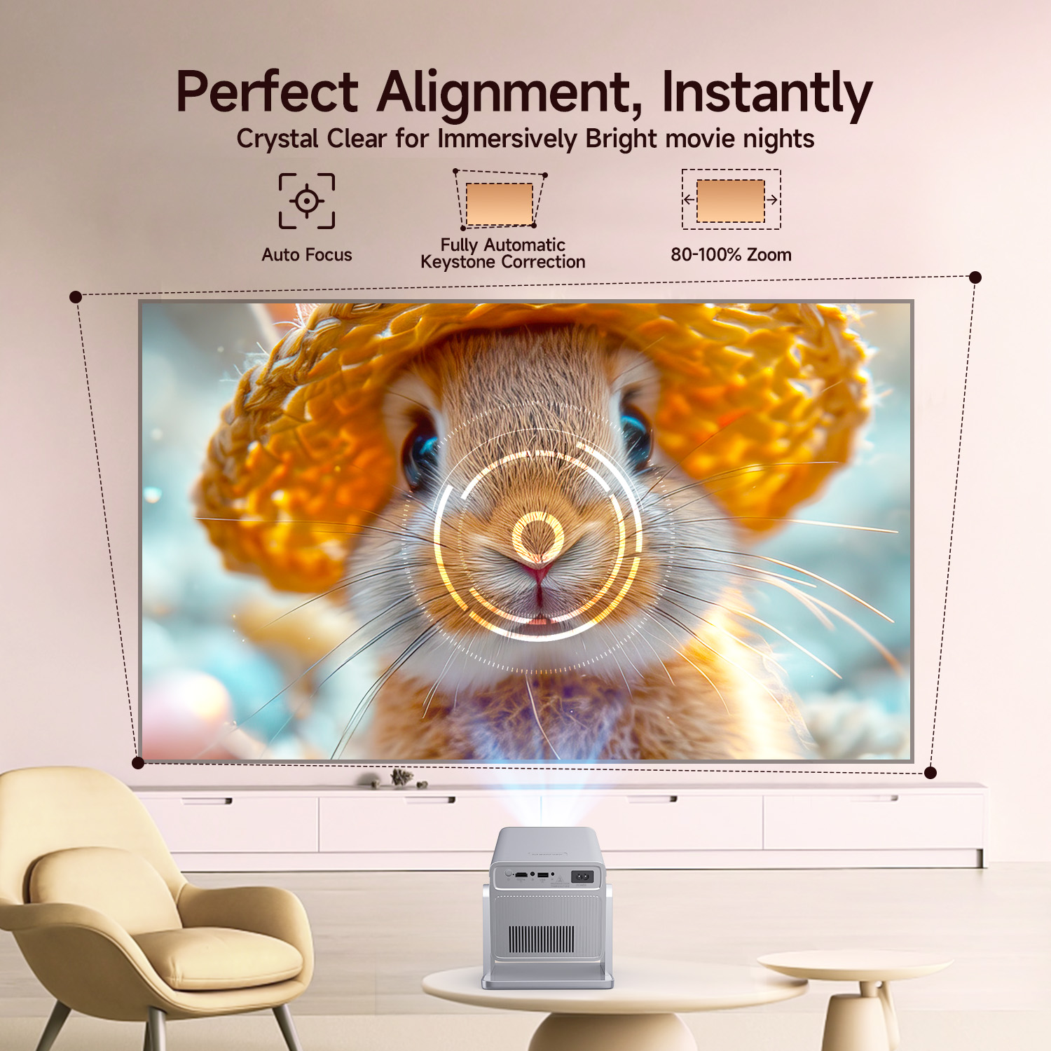 جهاز عرض Magcubic 8K HD 1080P  - مراجعة Home Cinema Night وسعره