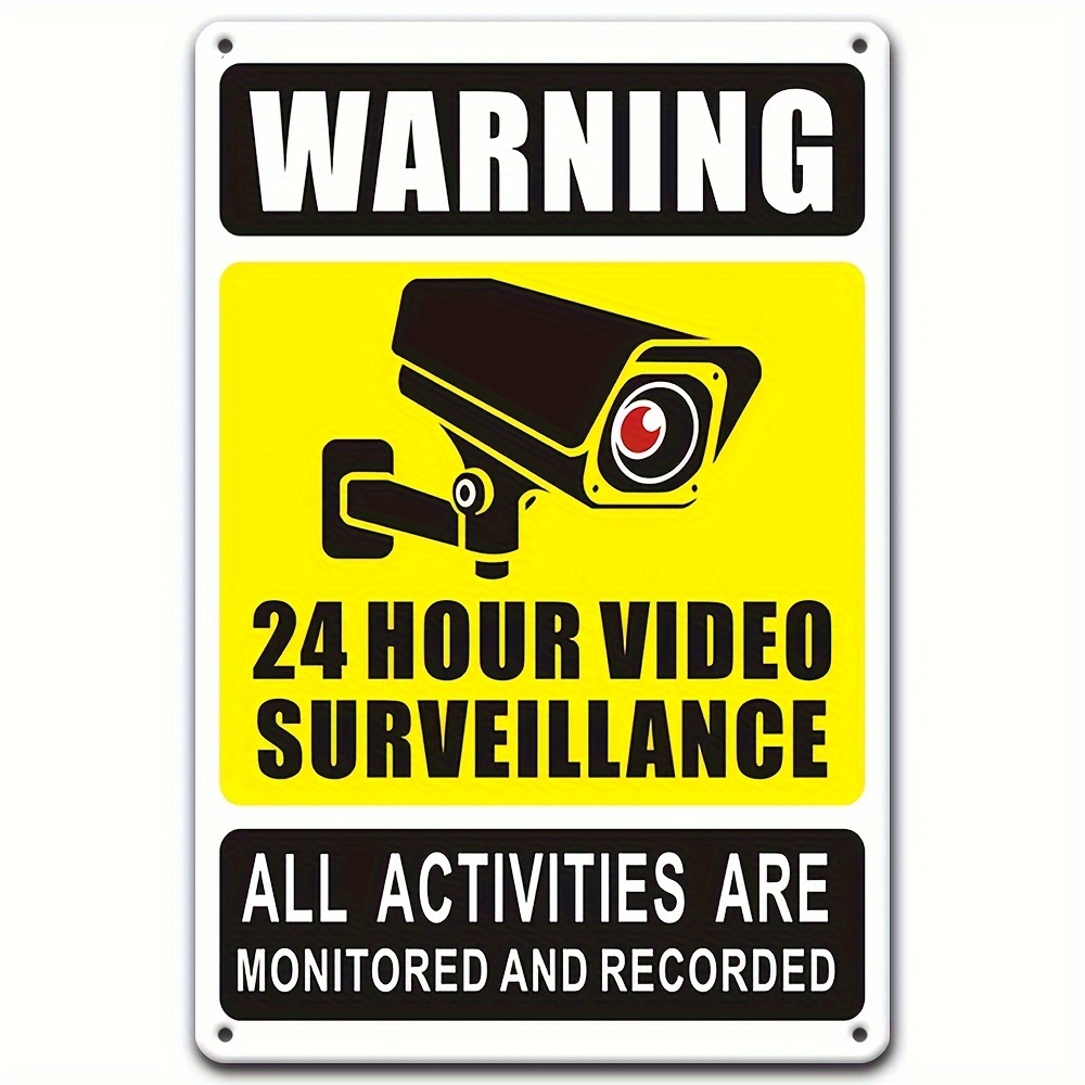 علامة تحذير للمراقبة بالفيديو  - مراجعة Home Cinema Outdoor وسعره