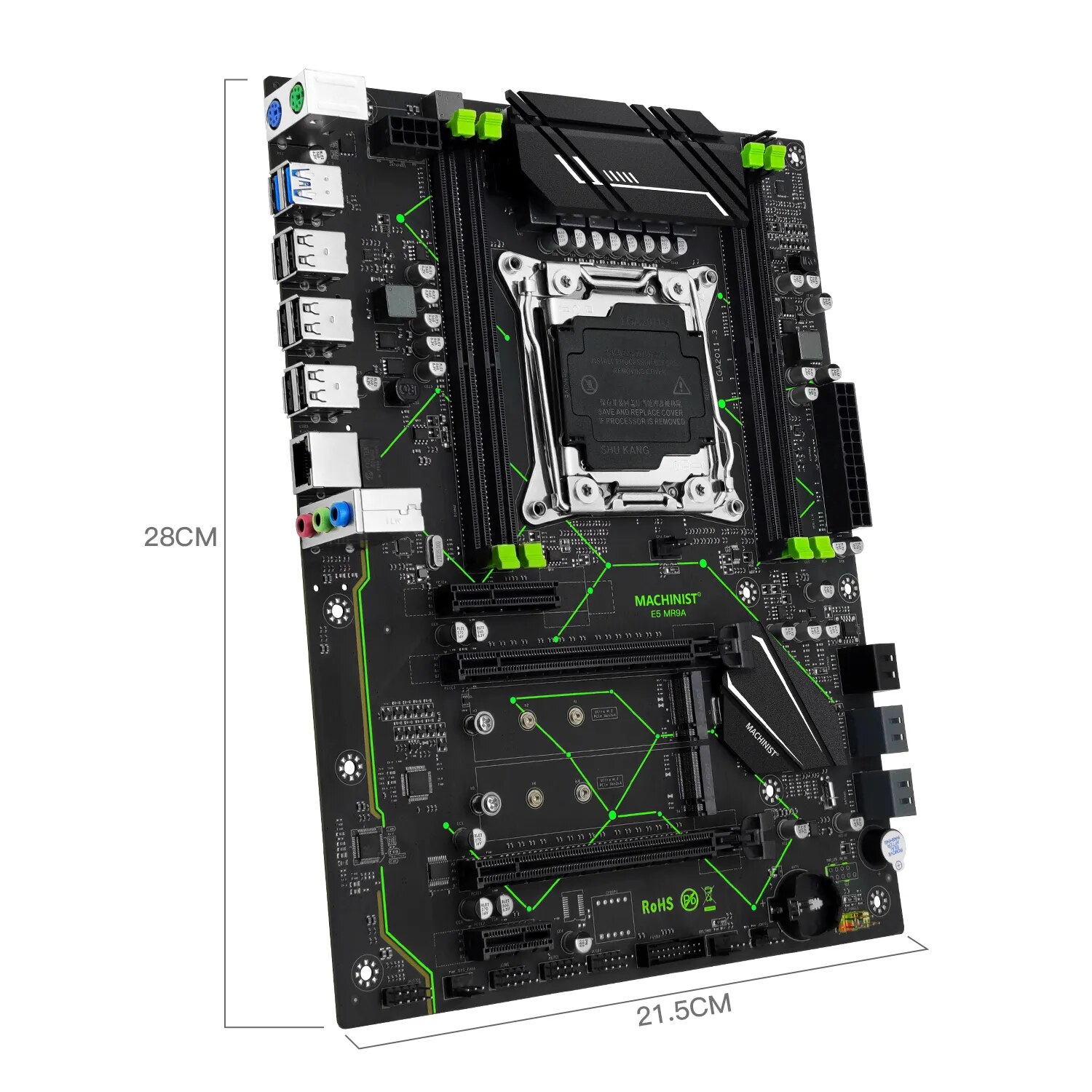 MACHINIST E5 MR9A V1.0 X99 الل - مراجعة Home Cinema Video Processor وسعره