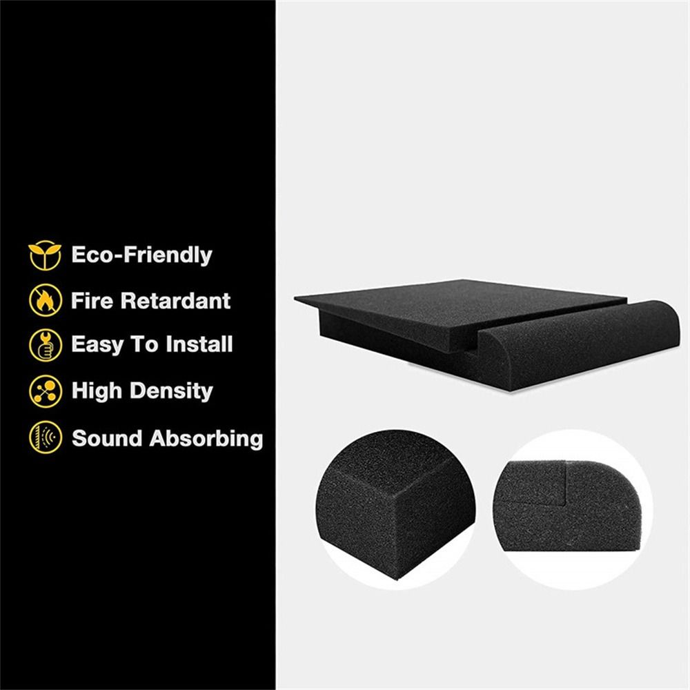 مجموعة واحدة من مكبرات الصوت ل - مراجعة Acoustic Foam Panel وسعره