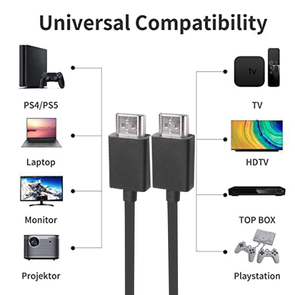 كابل HDMI 2.0 قصير 4K 60 هرتز  - مراجعة Hdmi Arc Cable وسعره
