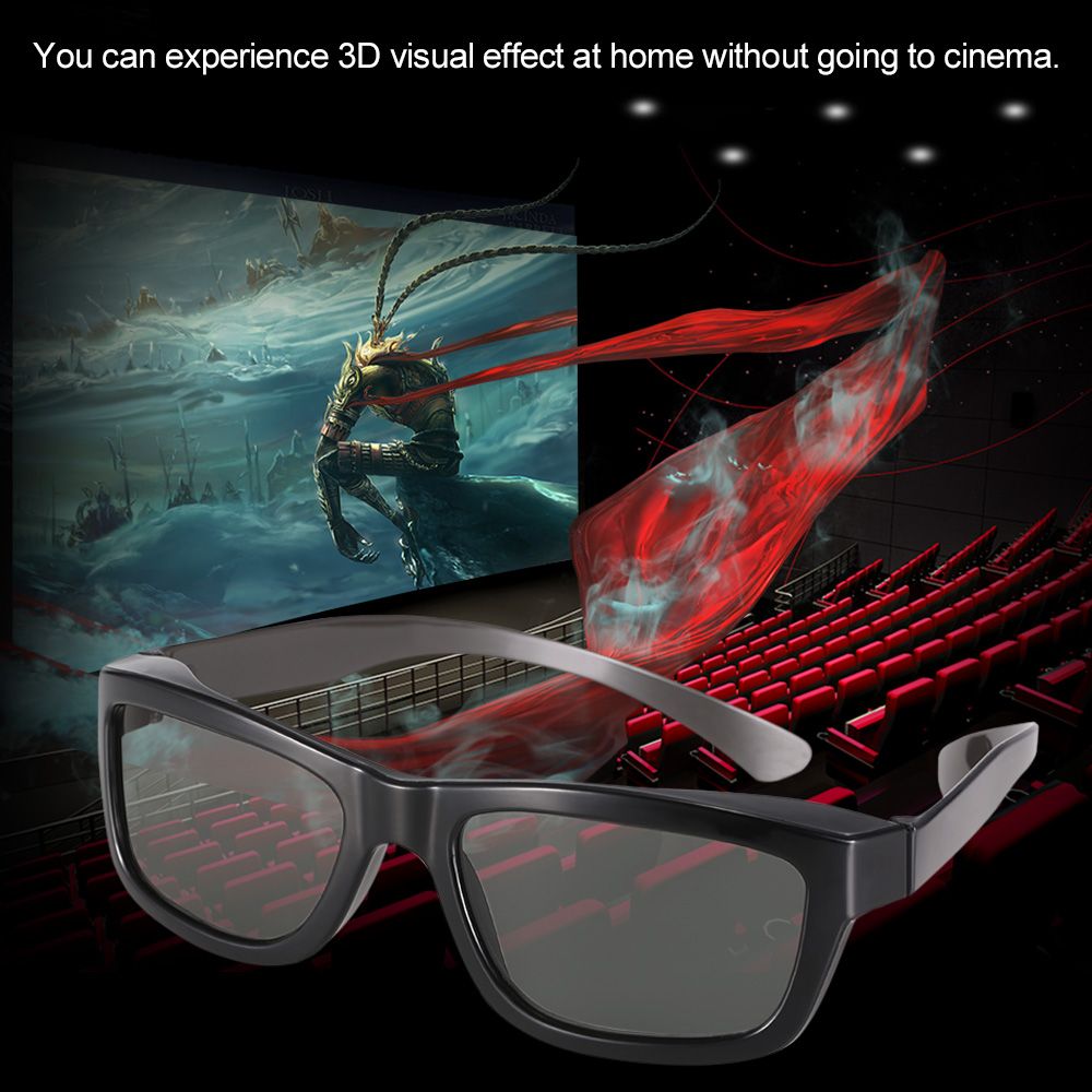 تلفزيون سلبي ثلاثي الأبعاد لعب - مراجعة Home Cinema Glasses وسعره