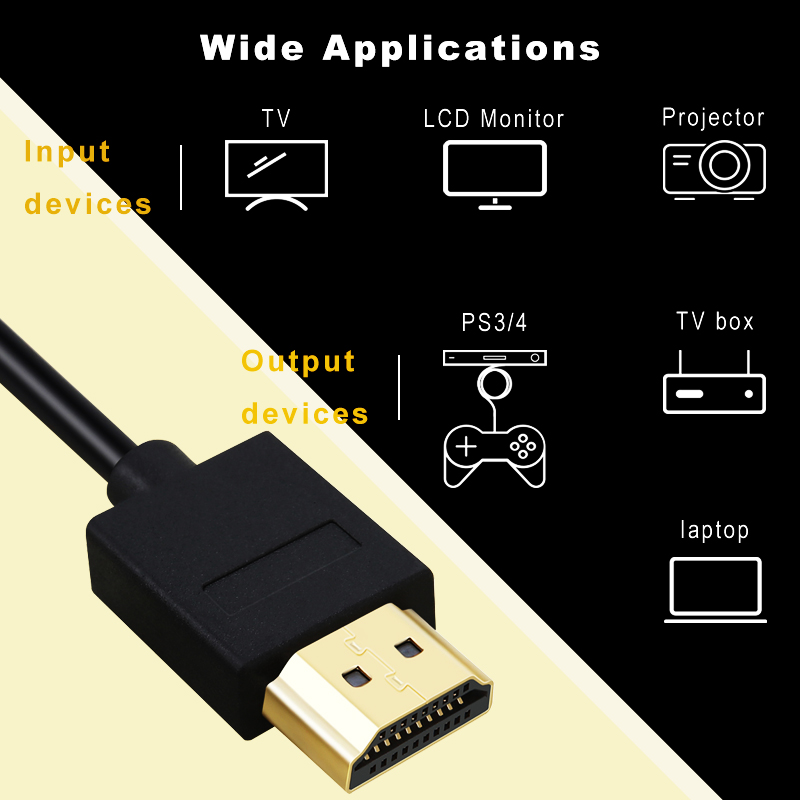 كابل HDMI عالي السرعة مطلي بال - مراجعة Hdmi Arc Cable وسعره