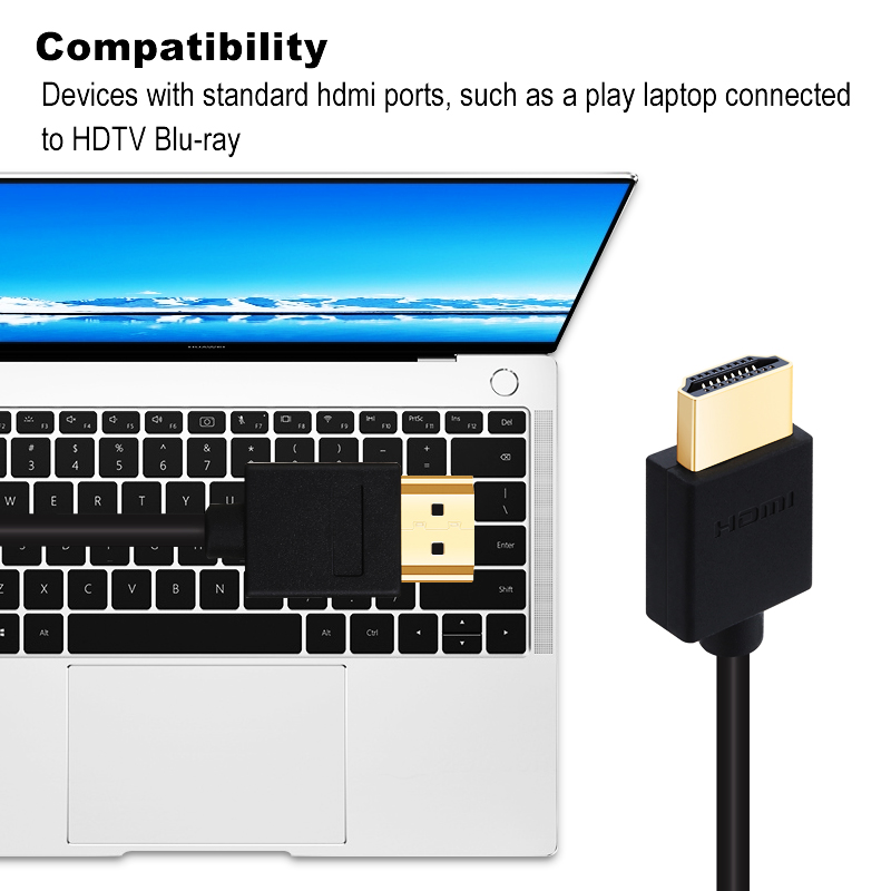 كابل HDMI عالي السرعة مطلي بال - مراجعة Hdmi Arc Cable وسعره