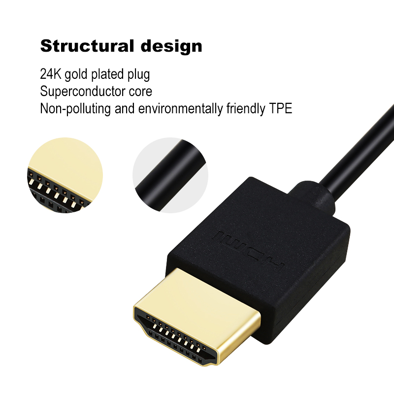 كابل HDMI عالي السرعة مطلي بال - مراجعة Hdmi Arc Cable وسعره