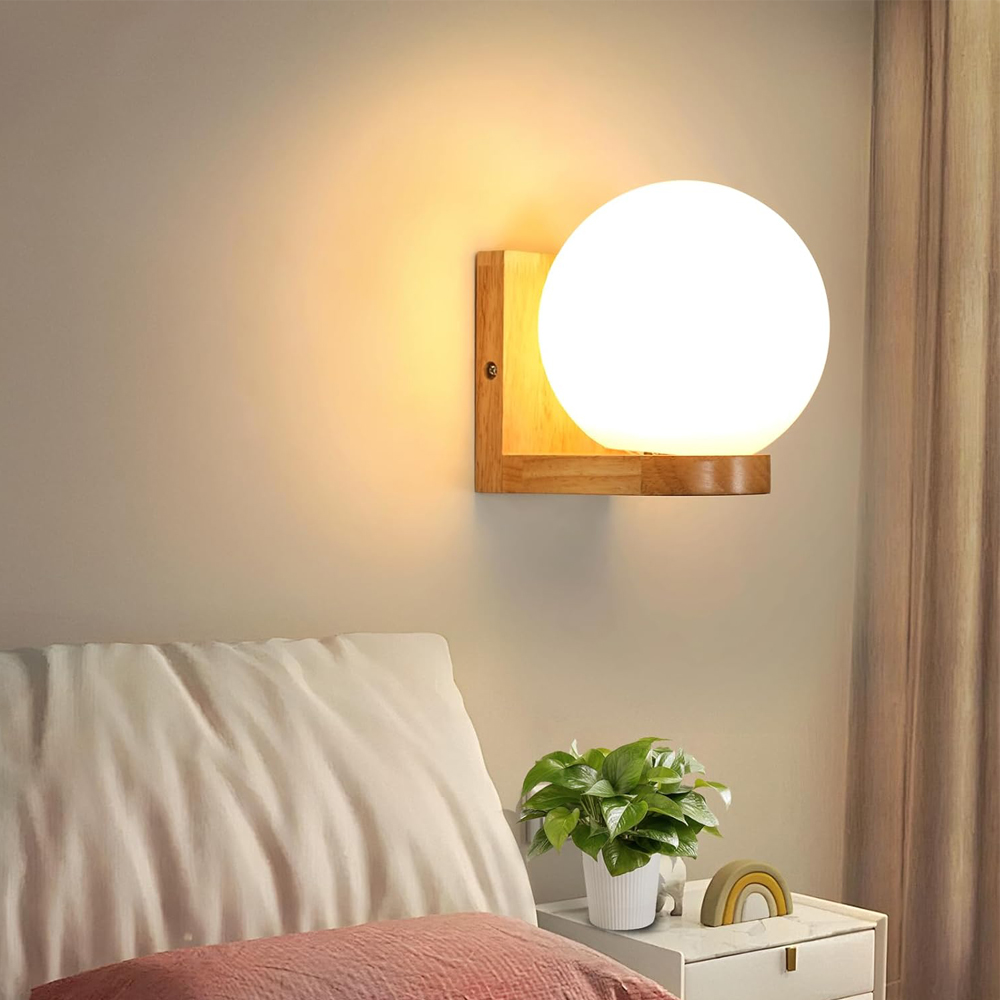 الشمال الخشب مصابيح الحائط مع  - مراجعة Home Cinema Glasses وسعره