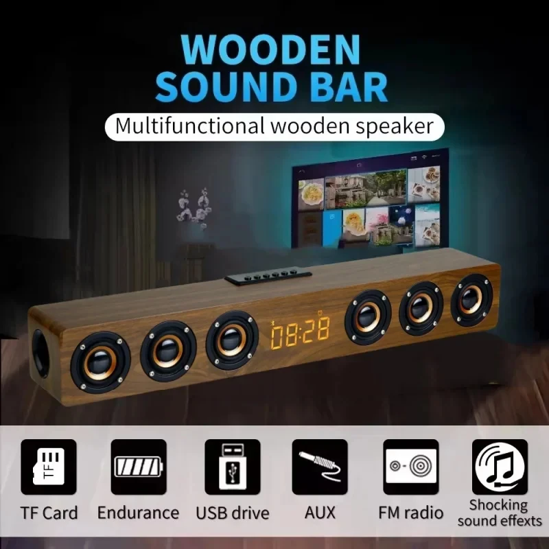 مكبر صوت خشبي بتقنية البلوتوث  - مراجعة Home Cinema Lg وسعره