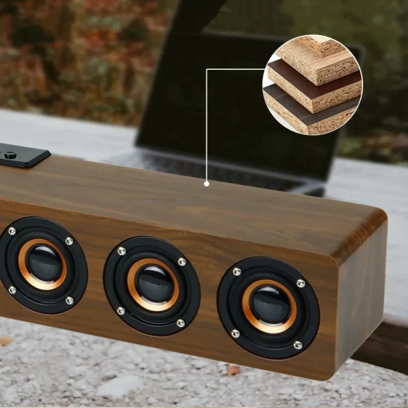 مكبر صوت خشبي بتقنية البلوتوث  - مراجعة Home Cinema Lg وسعره