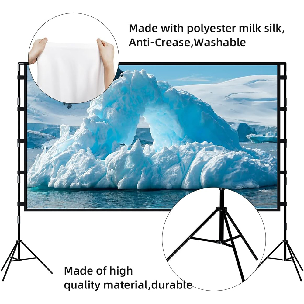 شاشة عرض VEIDADZ مع حامل ناعم  - مراجعة Projector Carrying Bag وسعره
