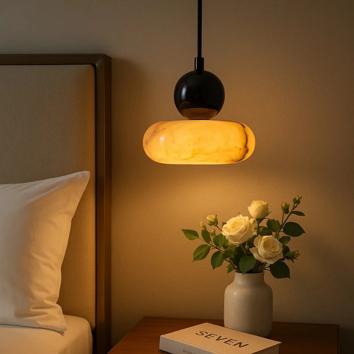 مصباح معلق بتصميم فني إسكندناف - مراجعة Home Cinema Glasses وسعره