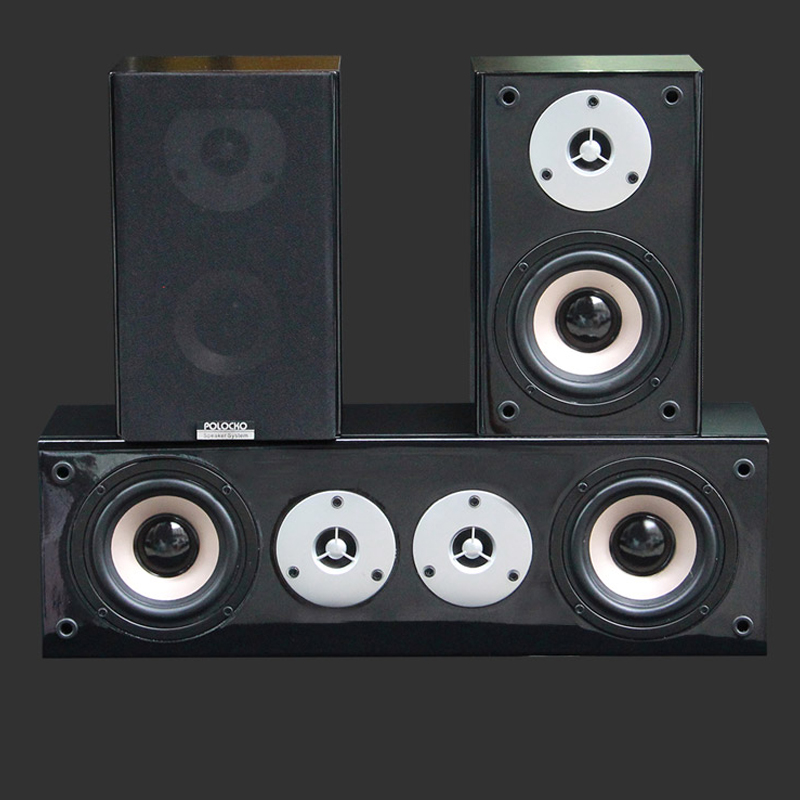 سماعات عالية الطاقة 100 وات 4  - مراجعة Home Cinema Rack وسعره