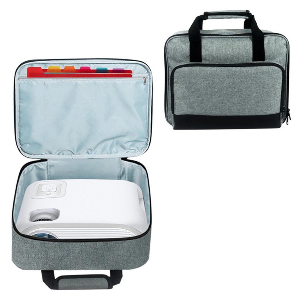 حقيبة جهاز العرض مع جيوب لتخزي - مراجعة Projector Carrying Bag وسعره