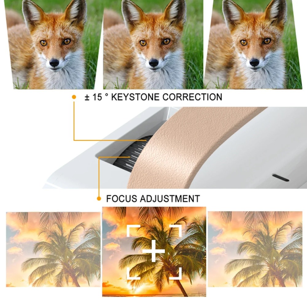 جهاز عرض ذكي محمول 4K مسرح منز - مراجعة Home Cinema Outdoor وسعره