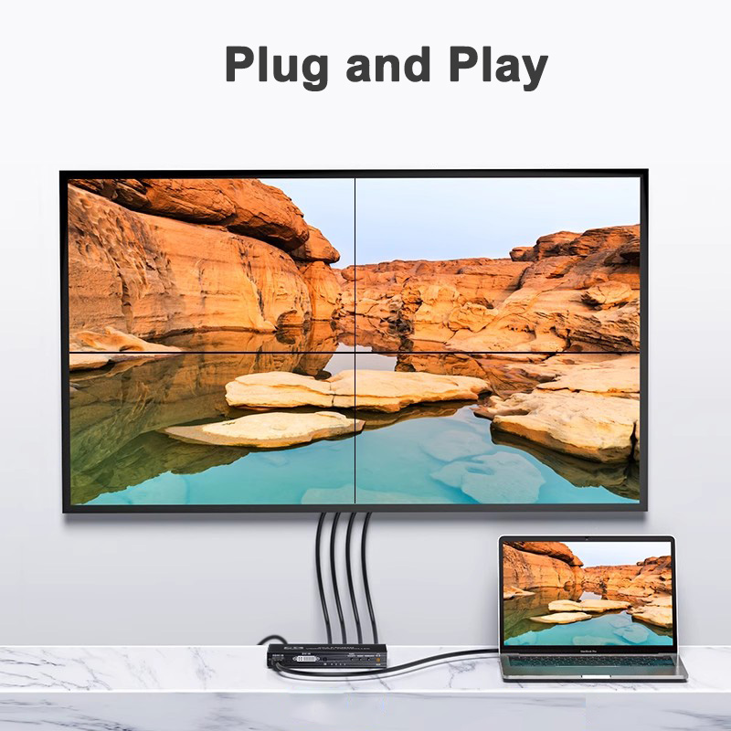 4K HDMI الفيديو الجدار تحكم 3X - مراجعة Home Cinema Video Processor وسعره