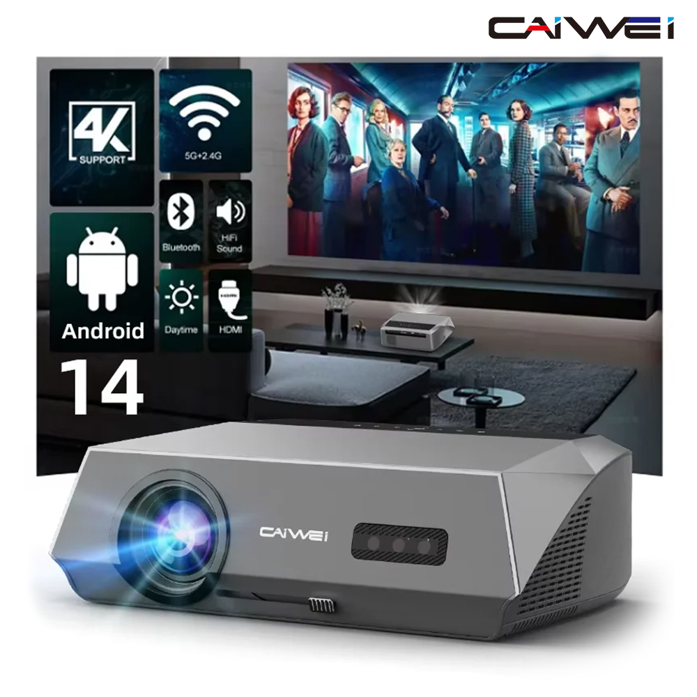 مُشْرِق CAIWEI A10Q – 4K فول إ - مراجعة Home Cinema Complet وسعره