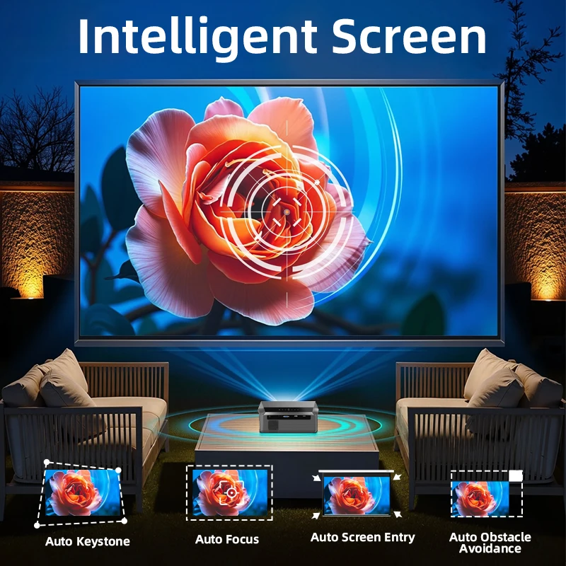 مُشْرِق CAIWEI A10Q – 4K فول إ - مراجعة Home Cinema Complet وسعره