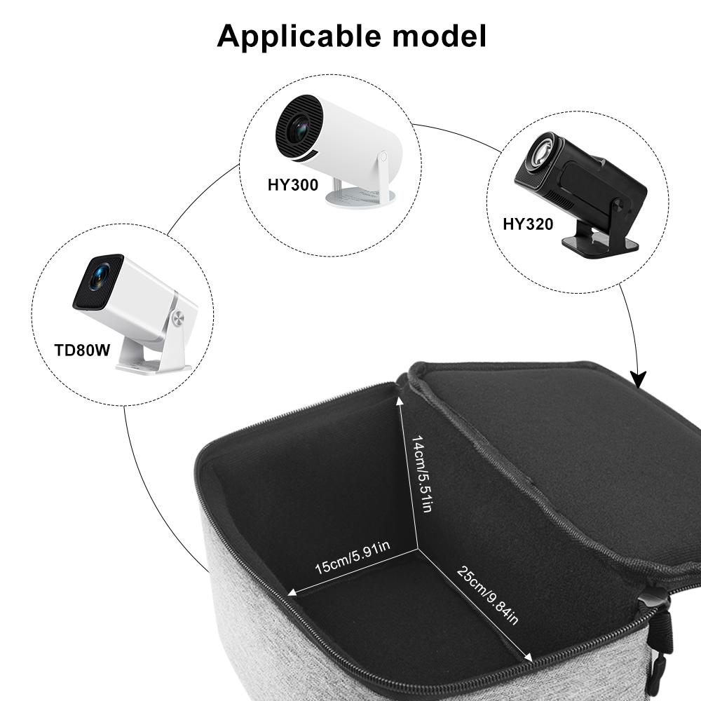 بروجاجا المحمولة حقيبة جهاز عر - مراجعة Projector Carrying Bag وسعره